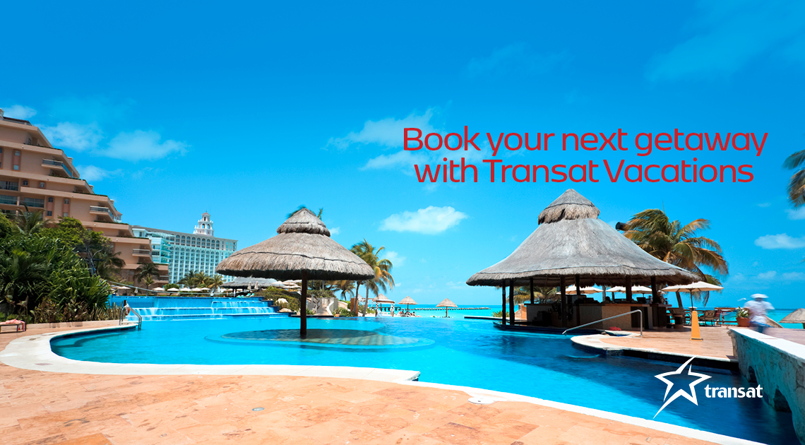 Book your vacation getaway today with Transat and save! Prices shown already reflect savings.